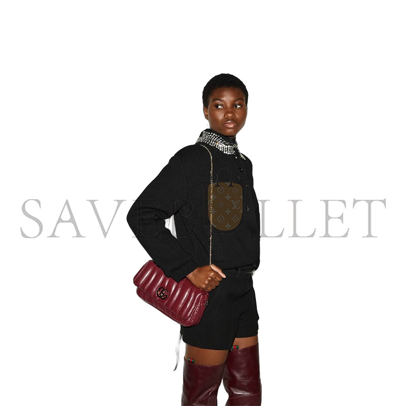 Gvc*1 GG MILANO SMALL TOP HANDLE BAG 806016 (25.9*14*6.1cm)